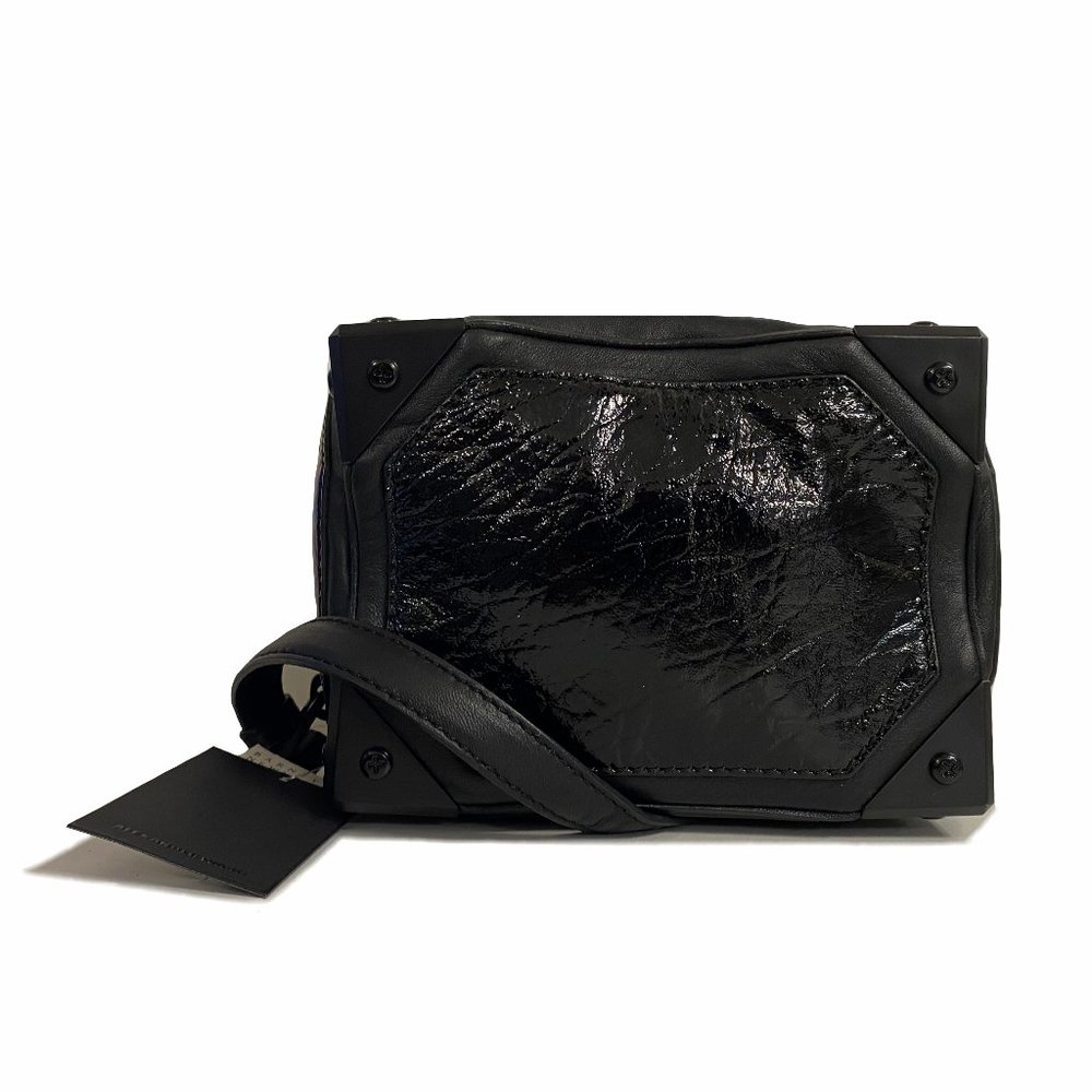 Alexander Wang Jade Black Holographic Clutch